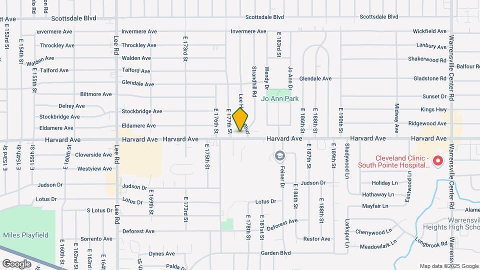 17803 Harvard Ave Map and Location Details