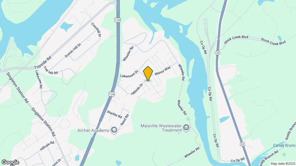 932 Warrior Hill Dr Map and Location Details