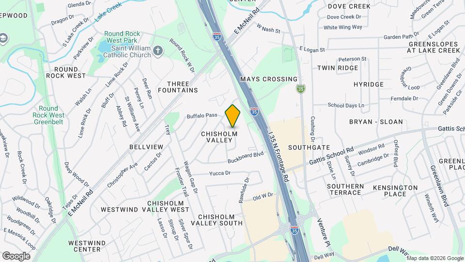 1502 Sagebrush Dr Map and Location Details