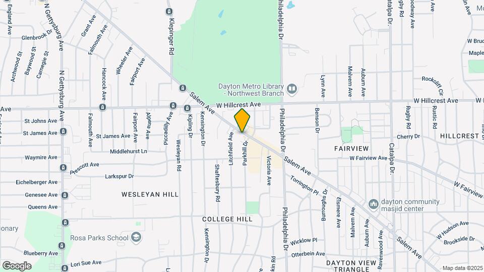 2920-2922 Salem Ave Map and Location Details