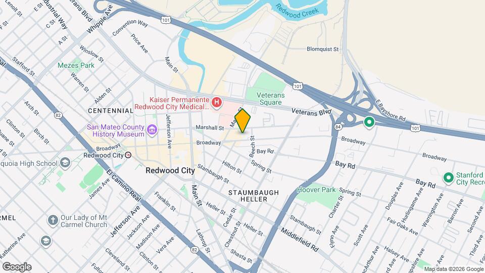 1728 Broadway Map and Location Details