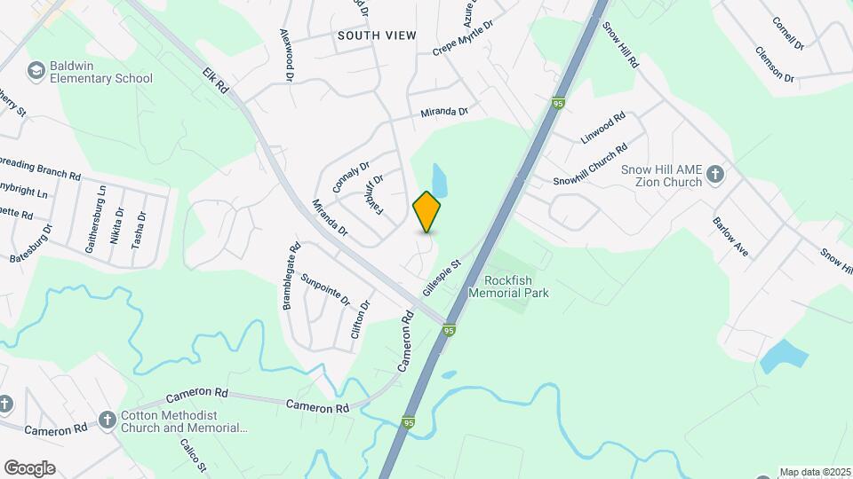 3204 Sperry Branch Way Map and Location Details