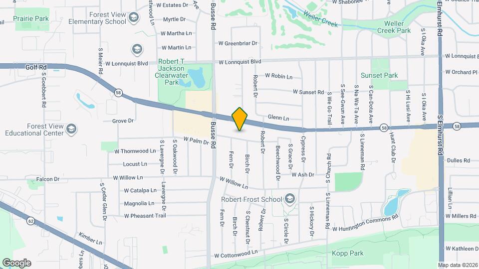 1506 W Palm Dr Map and Location Details