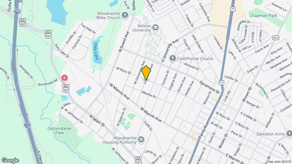 214 University Ave, Unit 214 Map and Location Details