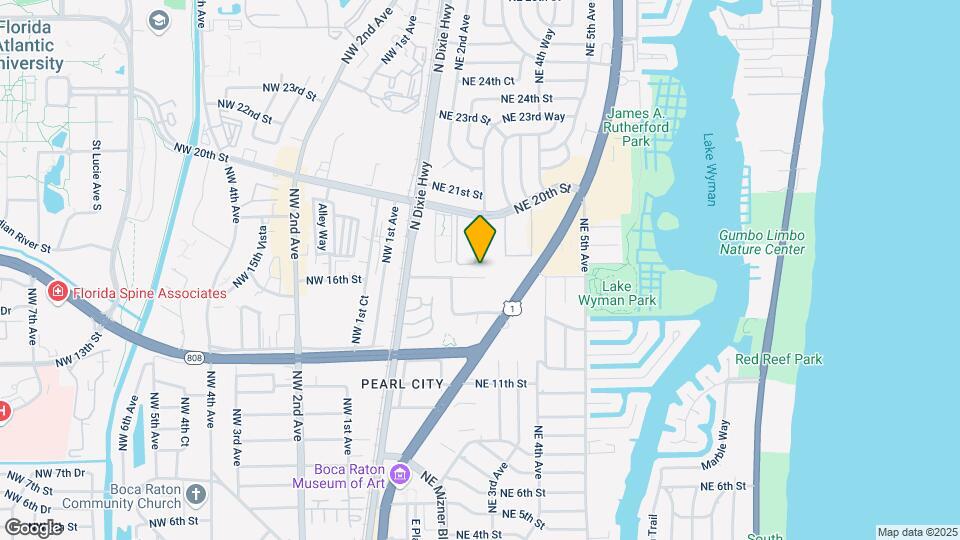 289 NE 15th Ter Map and Location Details