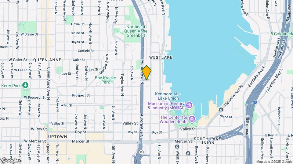 1215 Dexter Ave N Map and Location Details