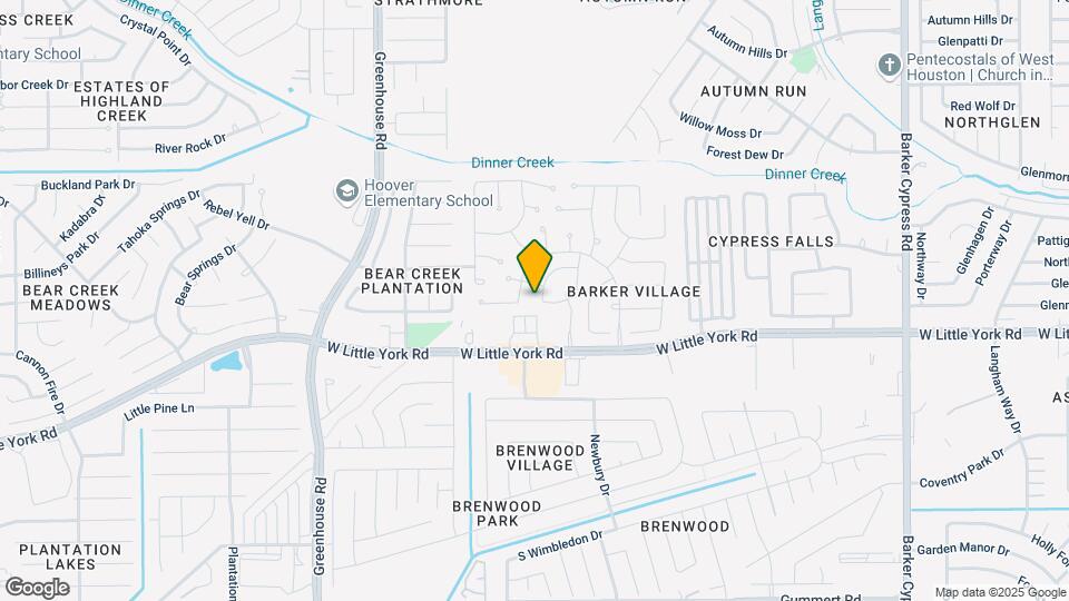 6407 Bayliss Valley Ln Map and Location Details
