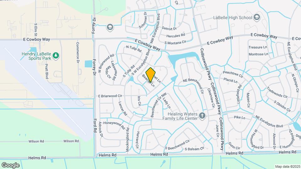 3016 Beacon Ln Map and Location Details