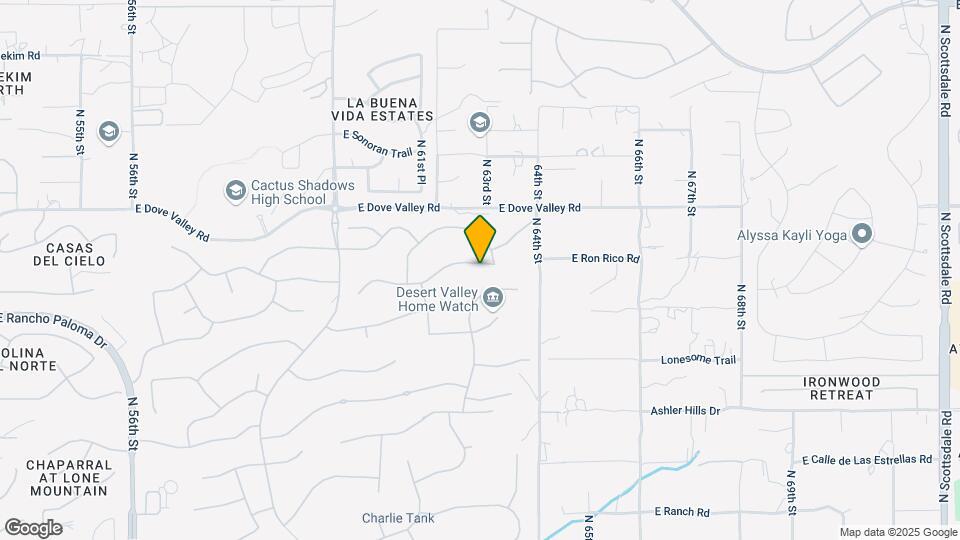 6237 E Bramble Berry Ln Map and Location Details