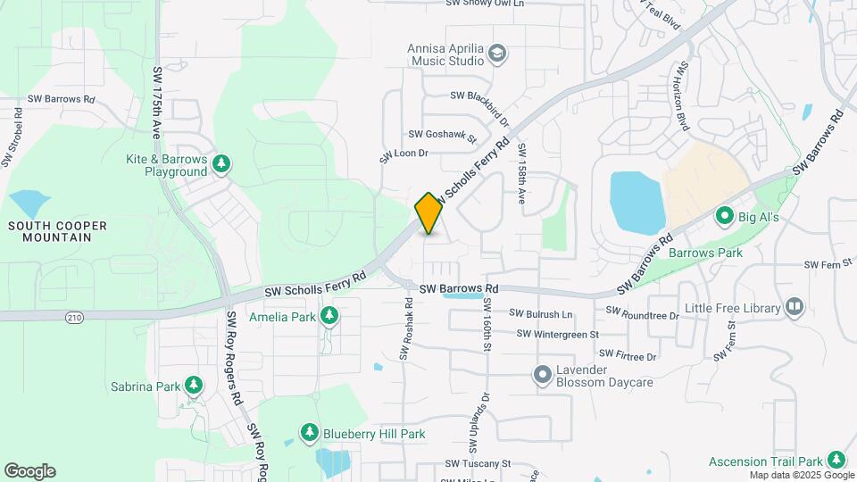 16305 SW Whistling Swan Ln Map and Location Details