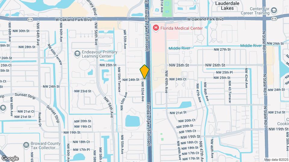 2272 NW 52nd Ave Map and Location Details