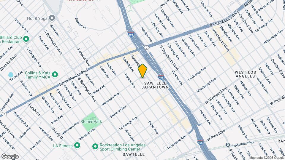1812 Corinth Ave Mapa y Detalles de la Ubicación