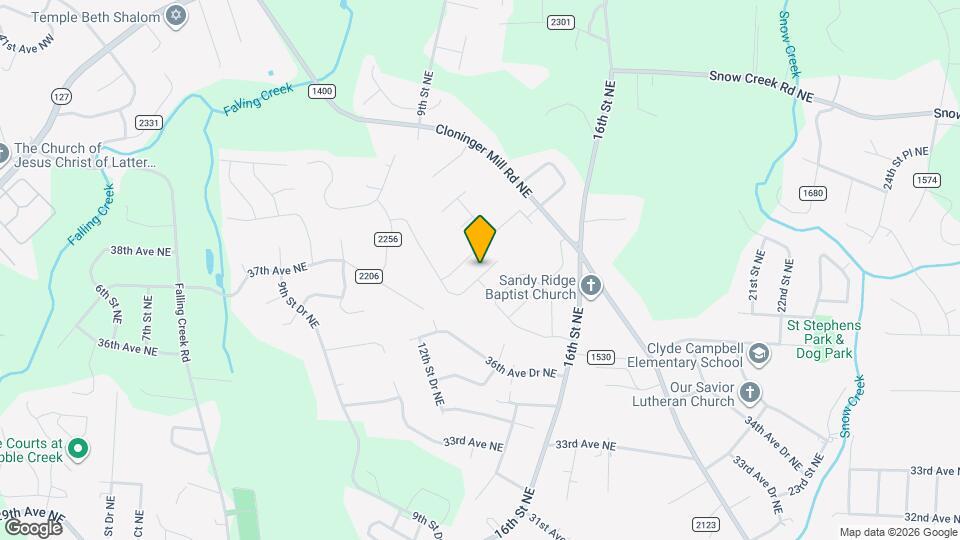 1365 37th Ave Lane NE Map and Location Details