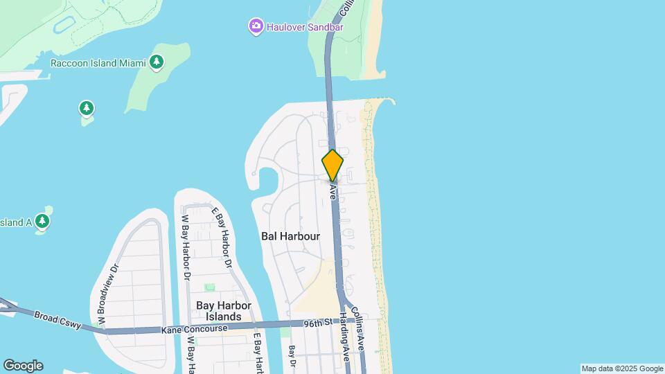 10190 Collins Ave Map and Location Details