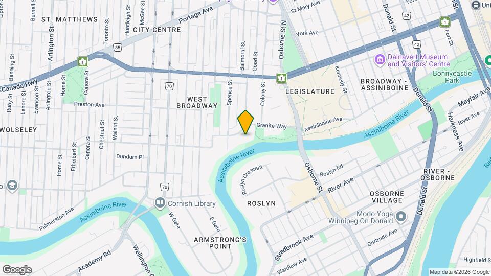 37 Balmoral St Map and Location Details