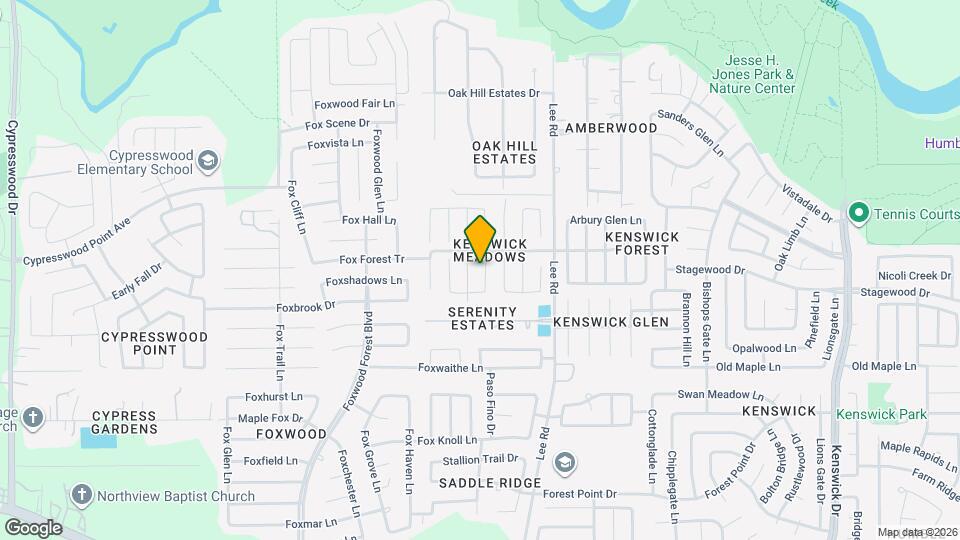 21139 Grandin Wood Ct Map and Location Details
