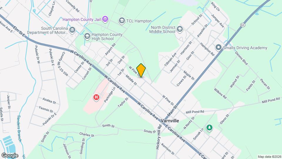 365 W Pine St Map and Location Details