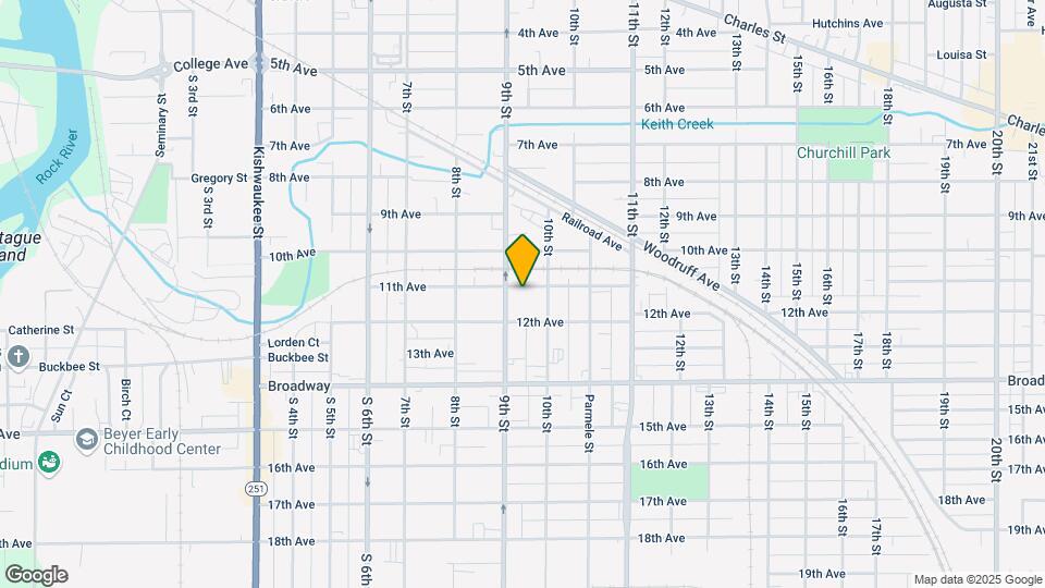 1317 11th Ave Mapa y Detalles de la Ubicación