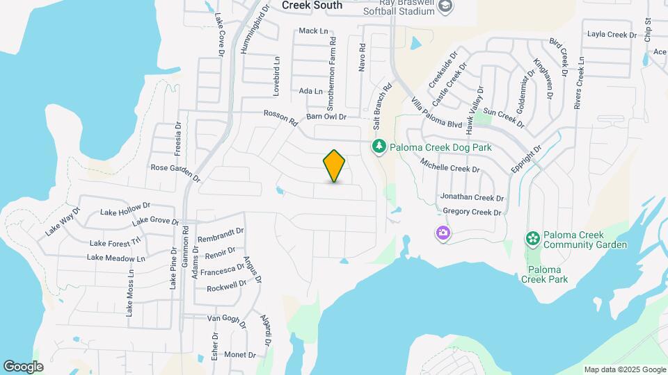 1708 Yellowthroat Dr Map and Location Details