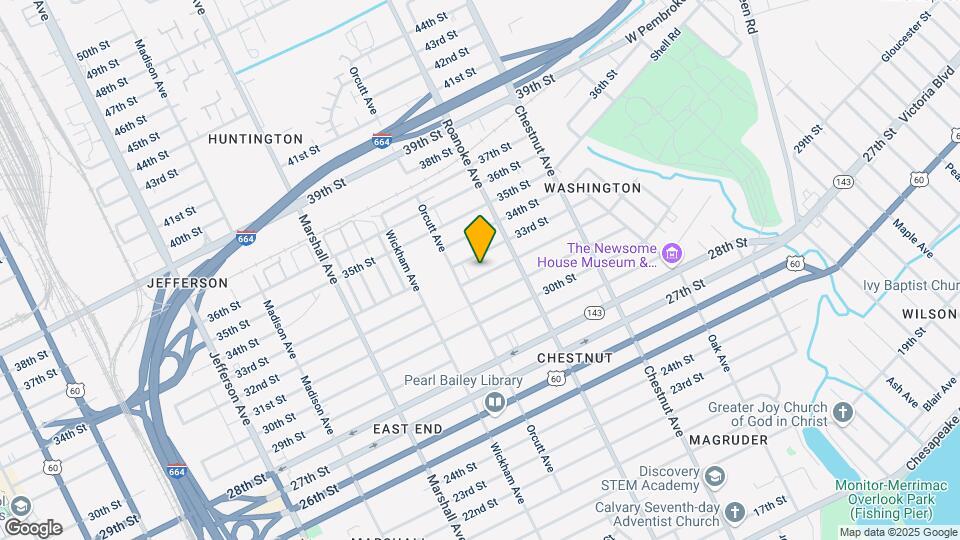 1023 32nd St Map and Location Details