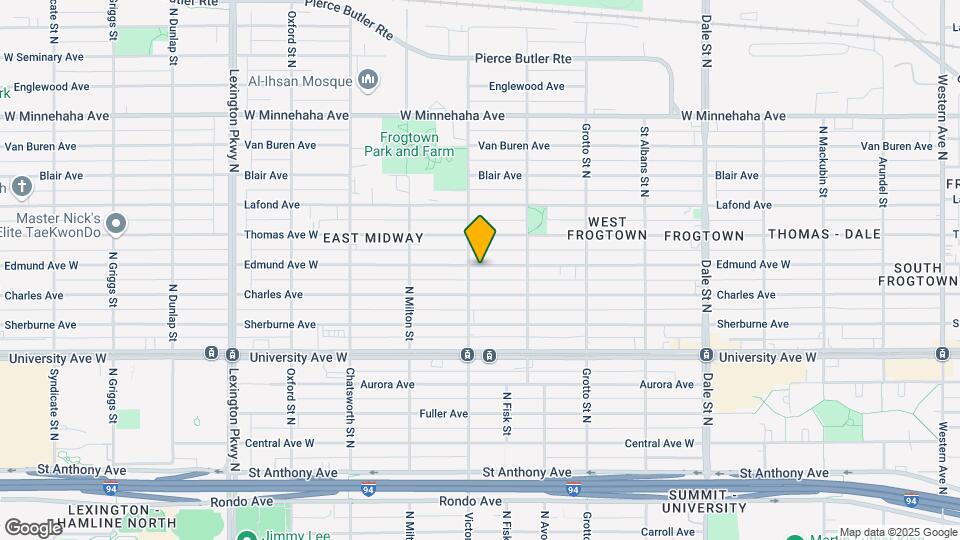 852 Edmund Ave, Unit 852 Edmund #1 Map and Location Details