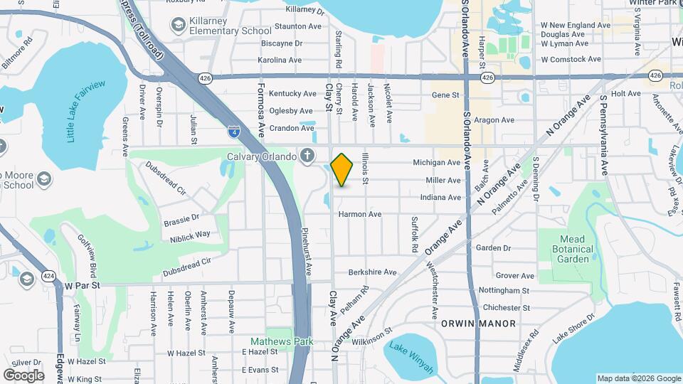 1761 Indiana Ave Map and Location Details