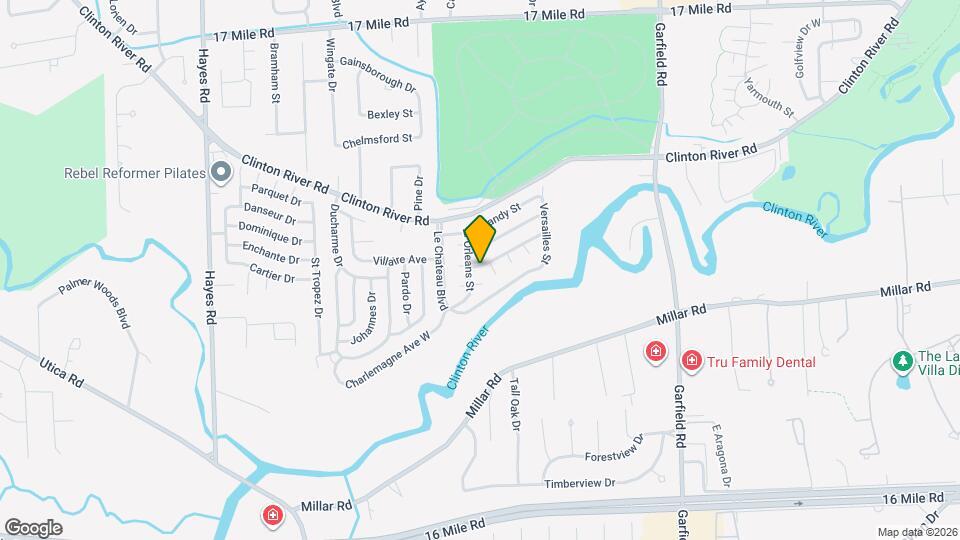 16158 Frontenac Ave Mapa y Detalles de la Ubicación