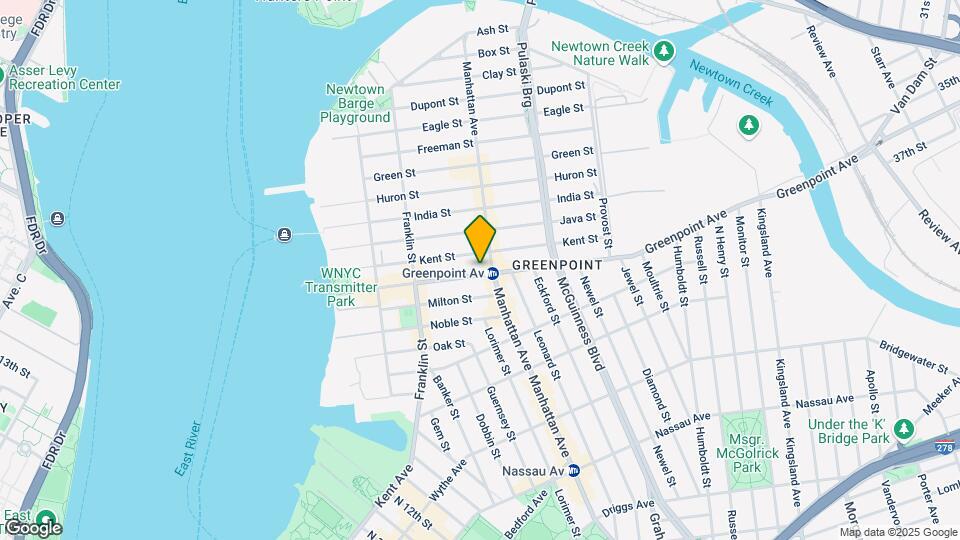 131 Greenpoint Ave Map and Location Details
