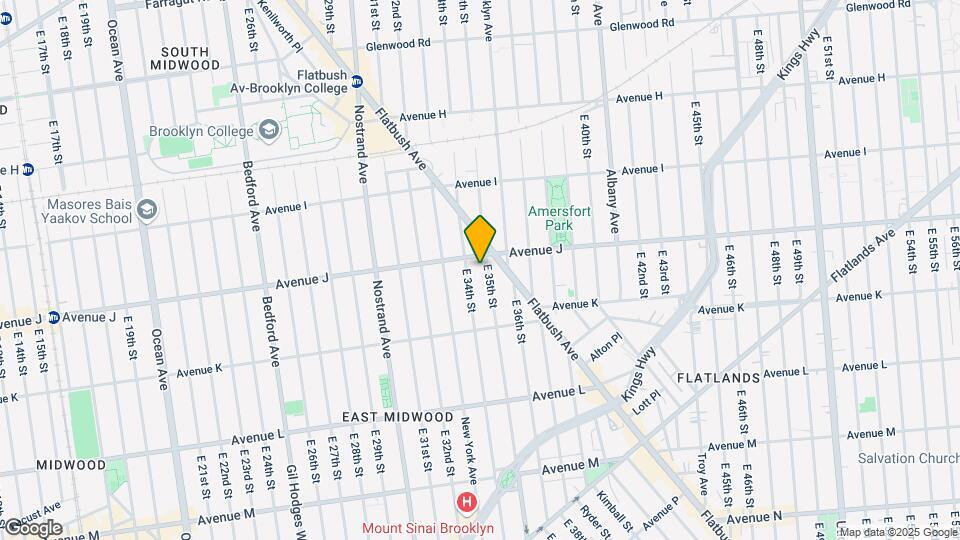 1114 E 35th St, Unit 3 Map and Location Details