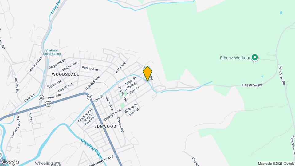 163 S Park St Map and Location Details