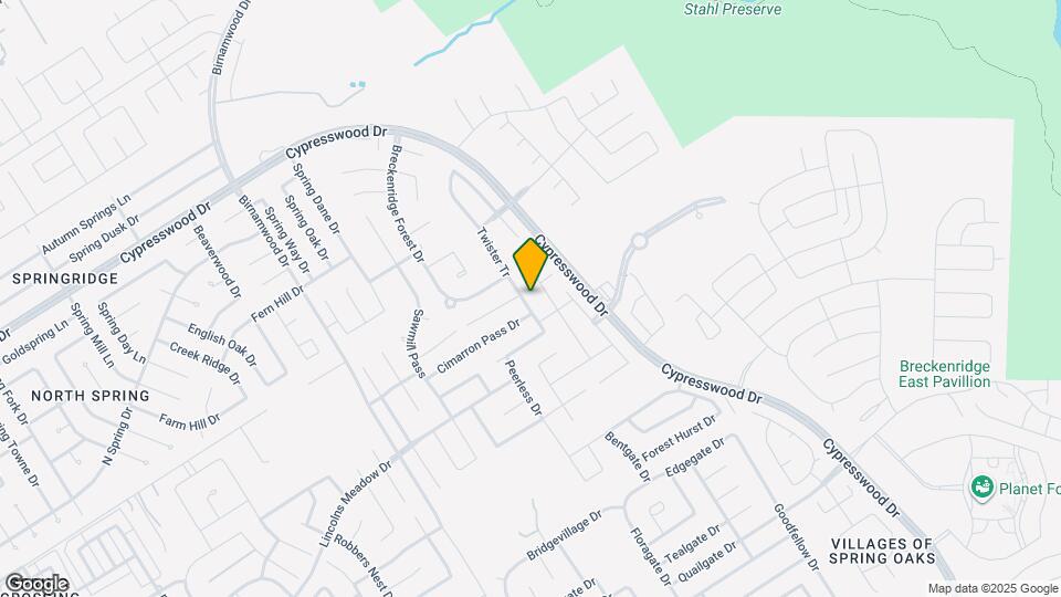 25106 Twister Tr Map and Location Details