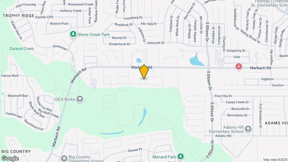 1519 Overlook Bank Map and Location Details