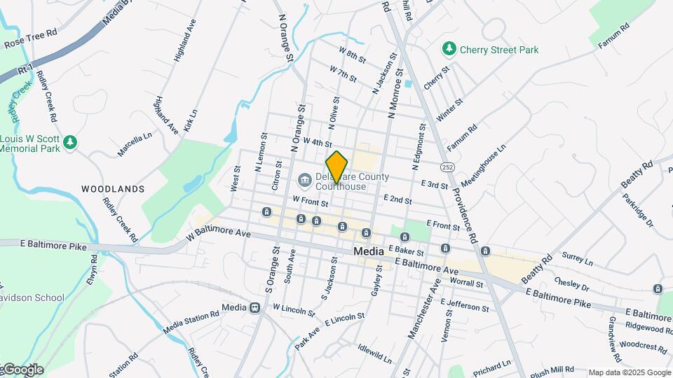 18 W Second St, Unit 1 Map and Location Details