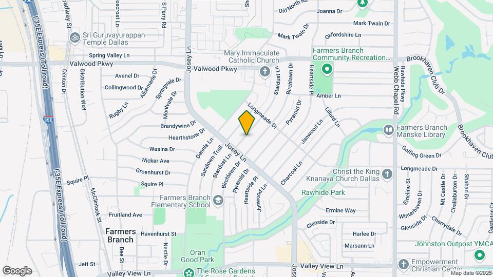 13930 Stardust Ln Map and Location Details