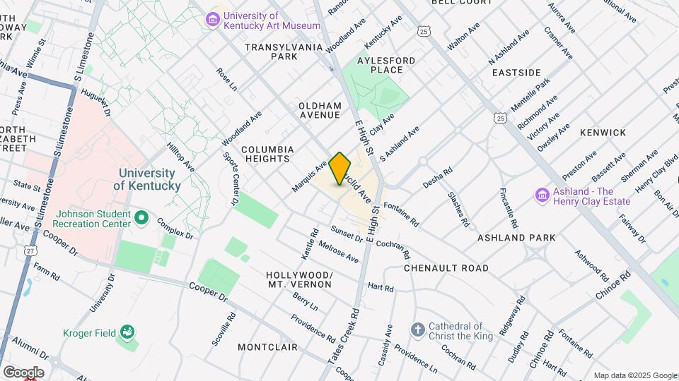 445 S Ashland Ave Mapa y Detalles de la Ubicación