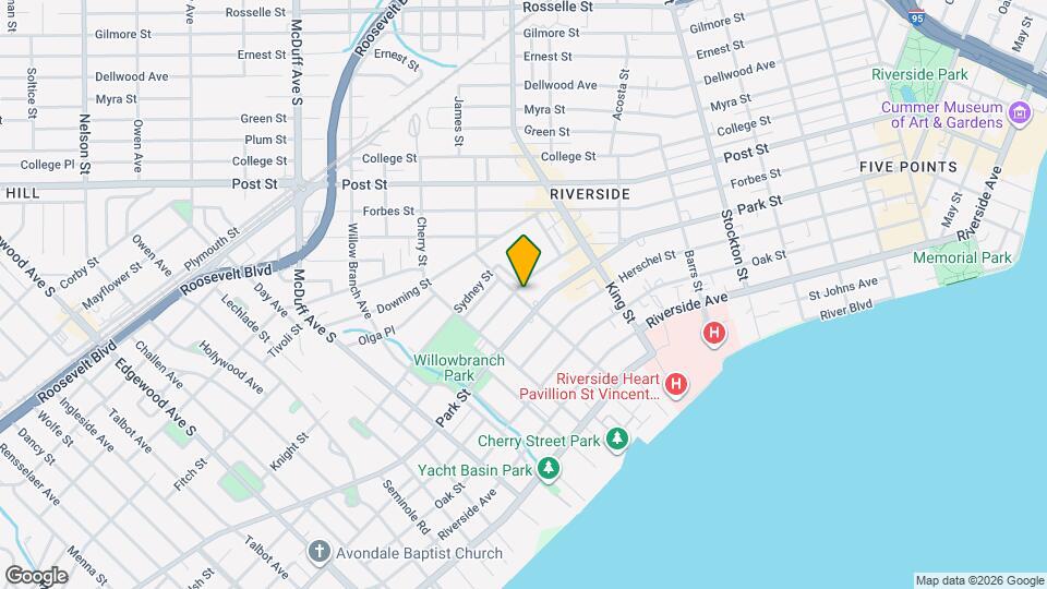 2796 Lydia St Map and Location Details