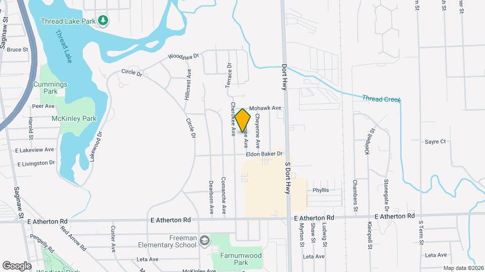 3106 Shawnee Ave Map and Location Details