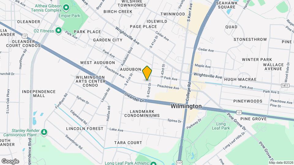 4125 Peachtree Ave Map and Location Details