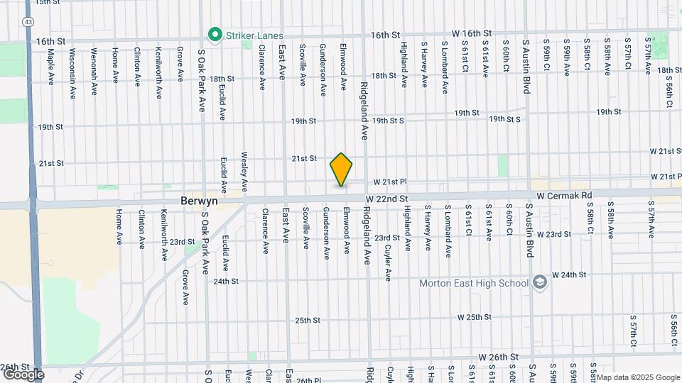 6424-6434 Cermak Rd Map and Location Details