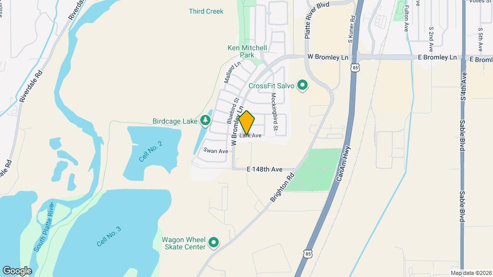 1276 Lark Ave Mapa y Detalles de la Ubicación