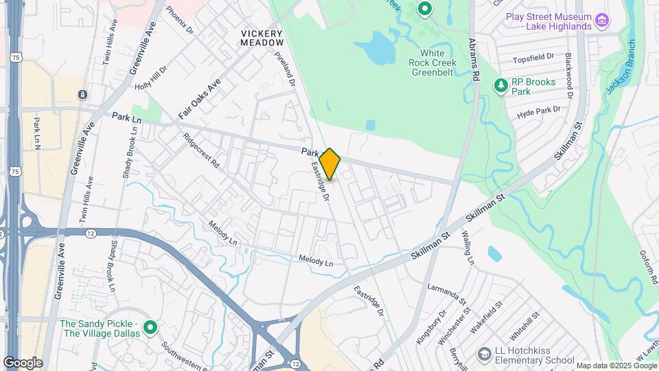 6754 Eastridge Dr Map and Location Details