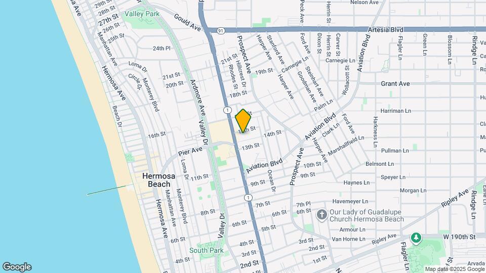 834 15th St Map and Location Details