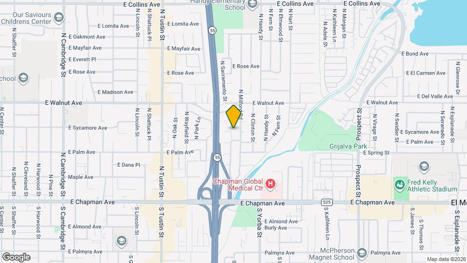 401 N Sacramento St Map and Location Details