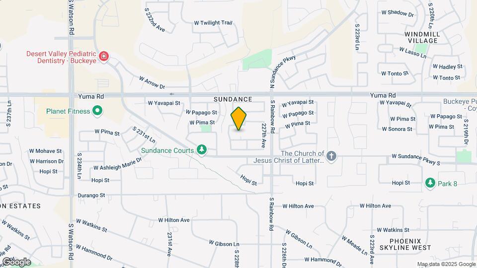 1516 S 228th Ct Map and Location Details