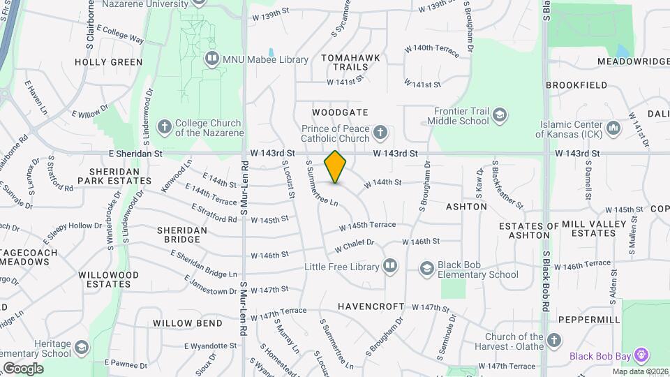 16205 W 144th St Map and Location Details