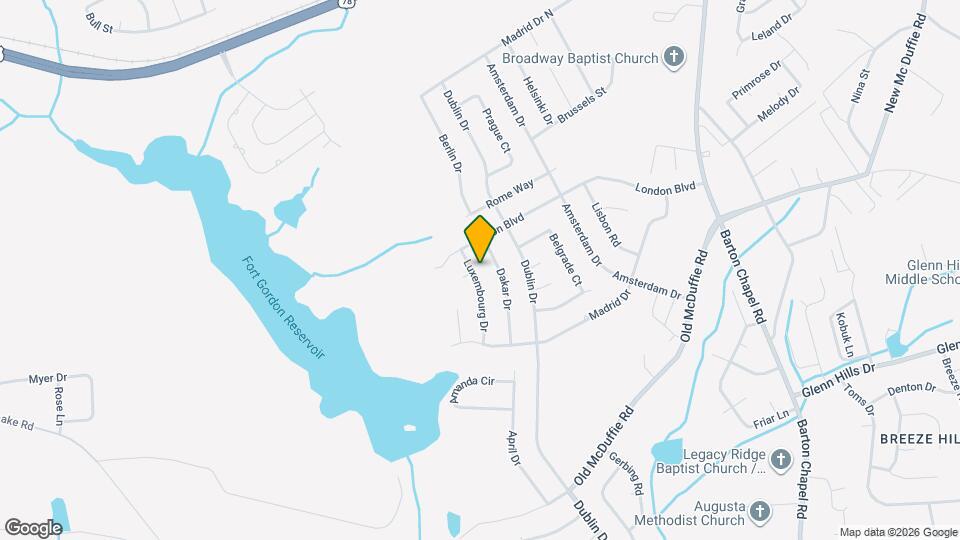 2408 Luxembourg Dr Map and Location Details