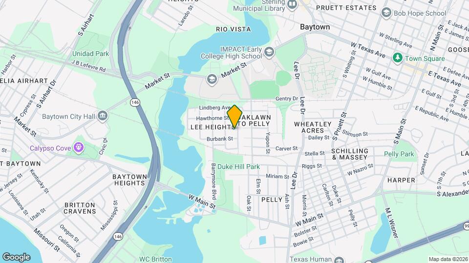 1303 Edison St Mapa y Detalles de la Ubicación