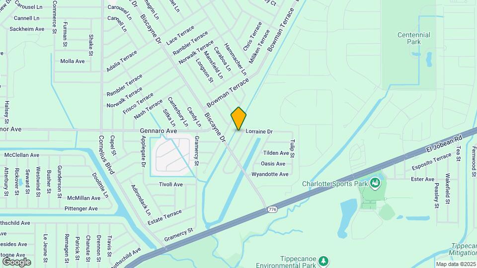2129 Lorraine Dr Map and Location Details