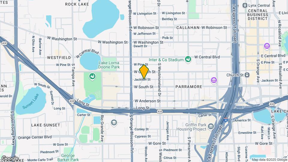 1128 W Jackson St Map and Location Details