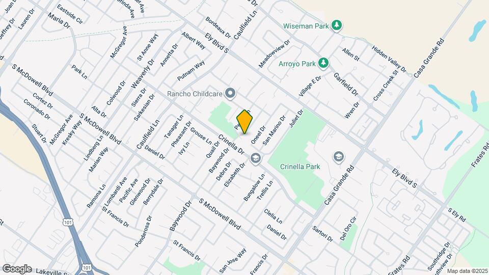 1640 Baywood Dr Map and Location Details